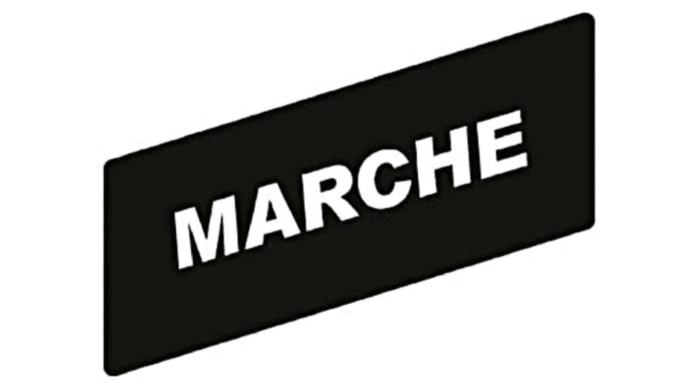 Schneider Electric Harmony XB Beschriftung Legende für Serie XB4 Marche