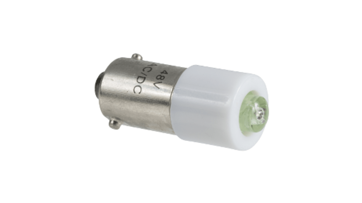 Ampoule à LED avec reflecteur Rouge, BA9, 48 V ac/dc