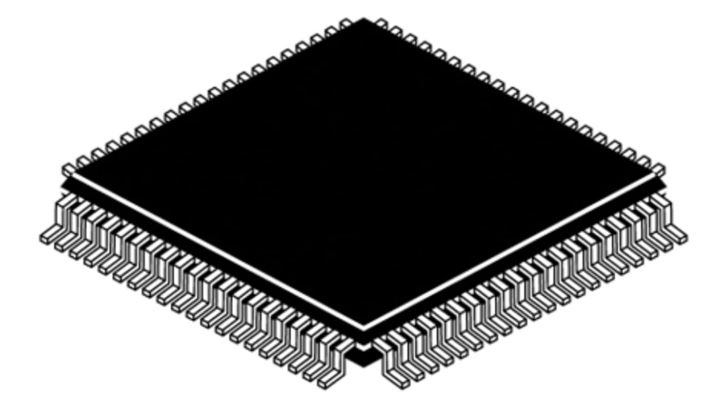 Convertisseur numérique-analogique vidéo, THS8200PFP, 11 bits bits, 80 broches, HTQFP