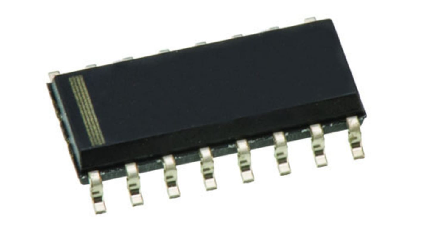 Texas Instruments, DAC 8 bit-, 10Msps, ±2.5LSB Parallel, 16-Pin SOIC
