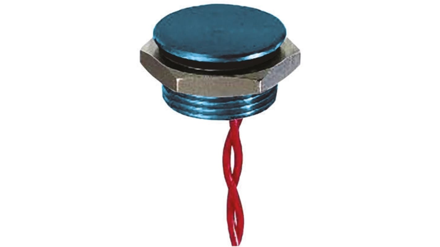 Interruptor piezo, 200 mA a 24 V dc SPST, Terminales de Orificio Pasante IP68, -40 → +75°C