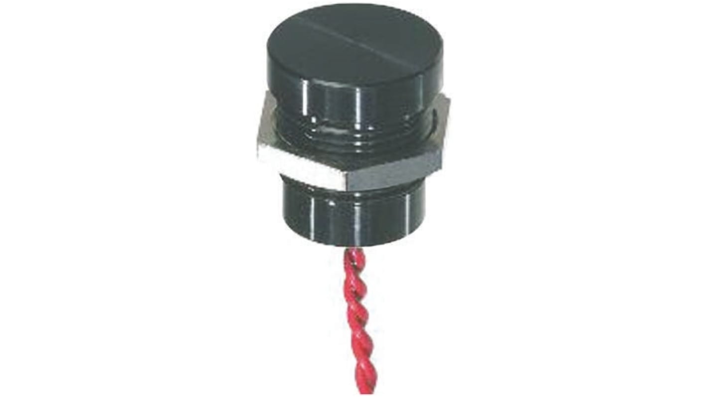 APEM Piezo Switch, Momentary, Pulse, SPST, IP68, Flying Lead, 200 mA @ 24 V dc, -40 → +75°C