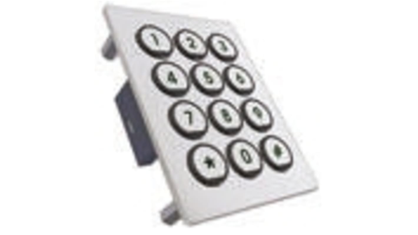 APEM IP65 12 Key Stainless Steel Keypad