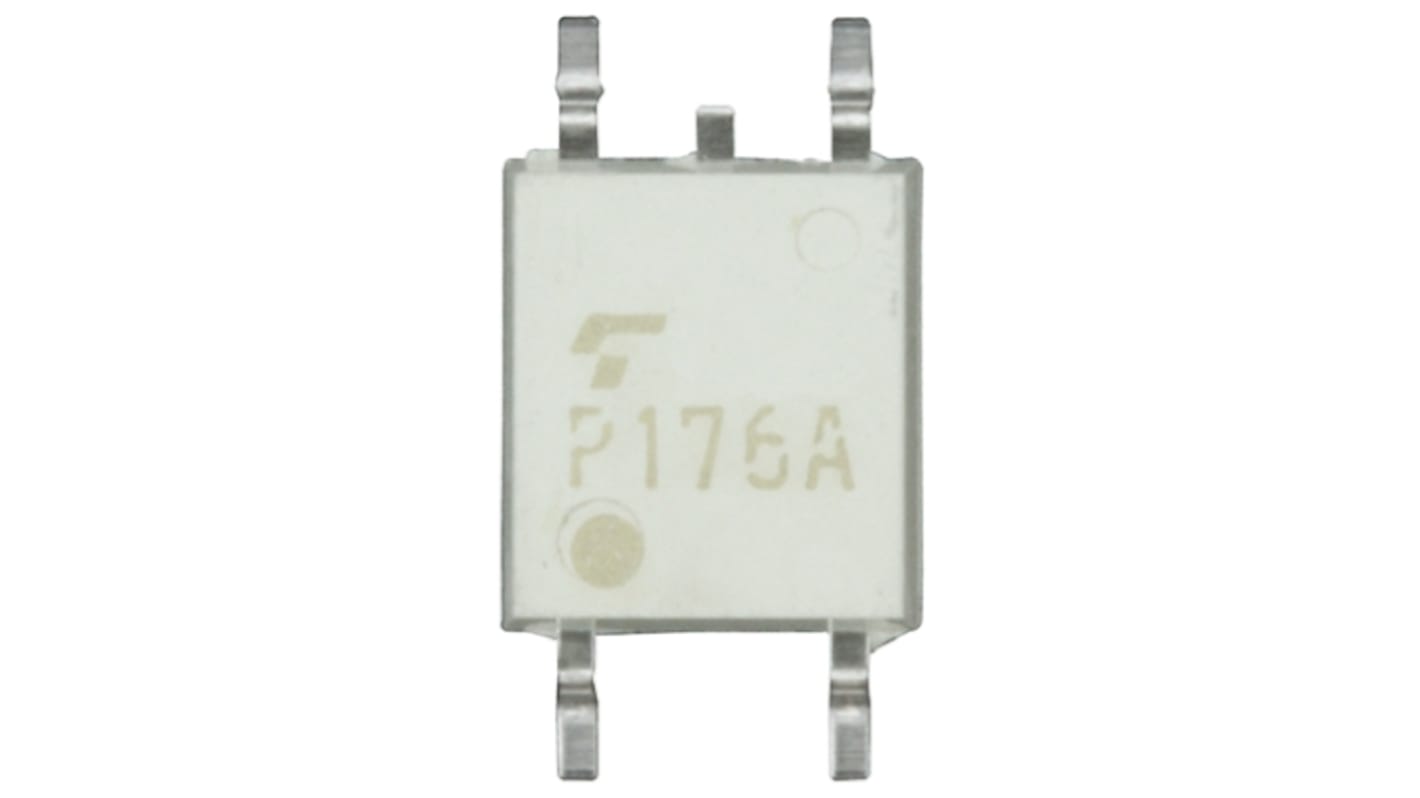 Toshiba, TLP176A(F) DC Input MOSFET Output Optocoupler, Surface Mount, 4-Pin SOP