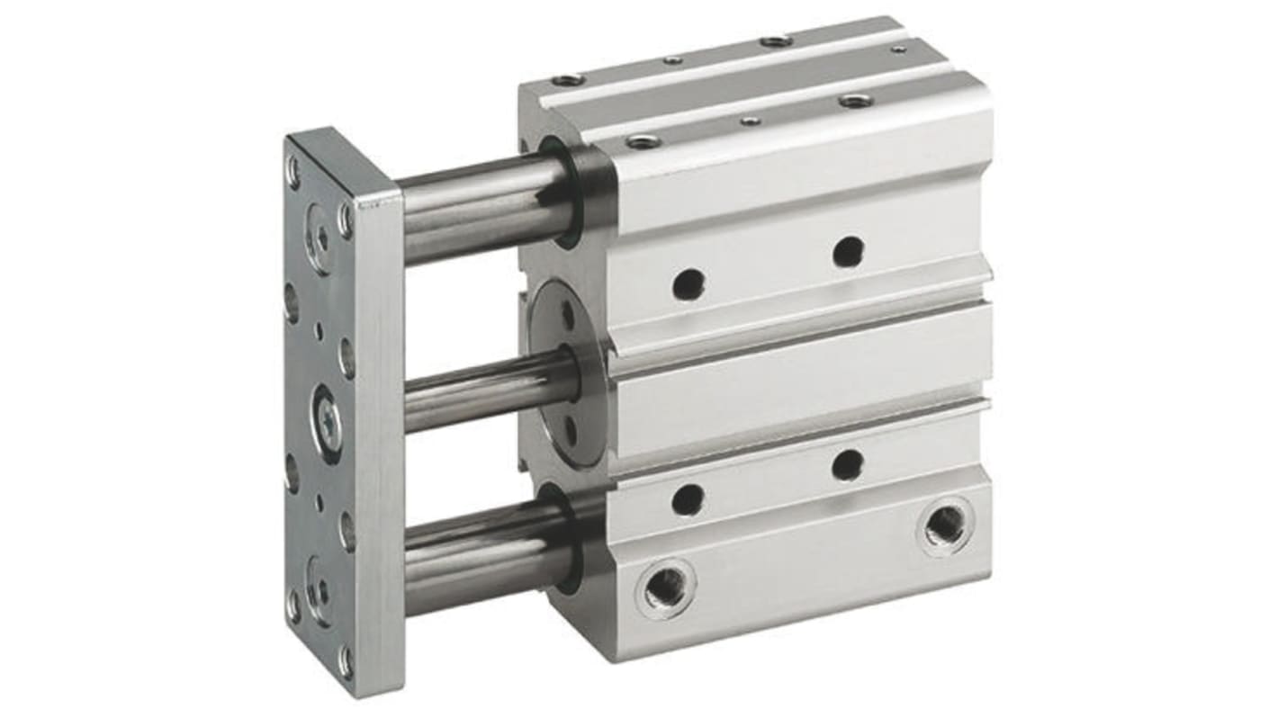 EMERSON – AVENTICS Pneumatic Guided Cylinder - 50mm Bore, 125mm Stroke, GPC-BV Series, Double Acting