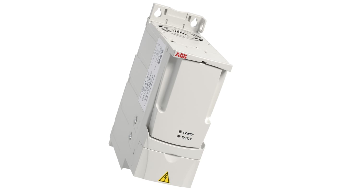 Inverter ABB, 0,37 kW, 400 V c.a., 3 fasi, 0 → 500Hz