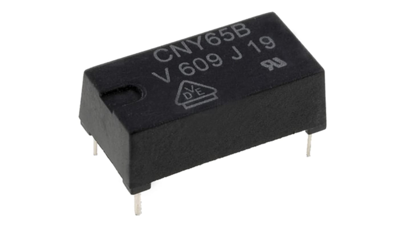 Fotoaccoppiatore Vishay, Montaggio con foro passante, uscita Fototransistor 100 %, 4 Pin