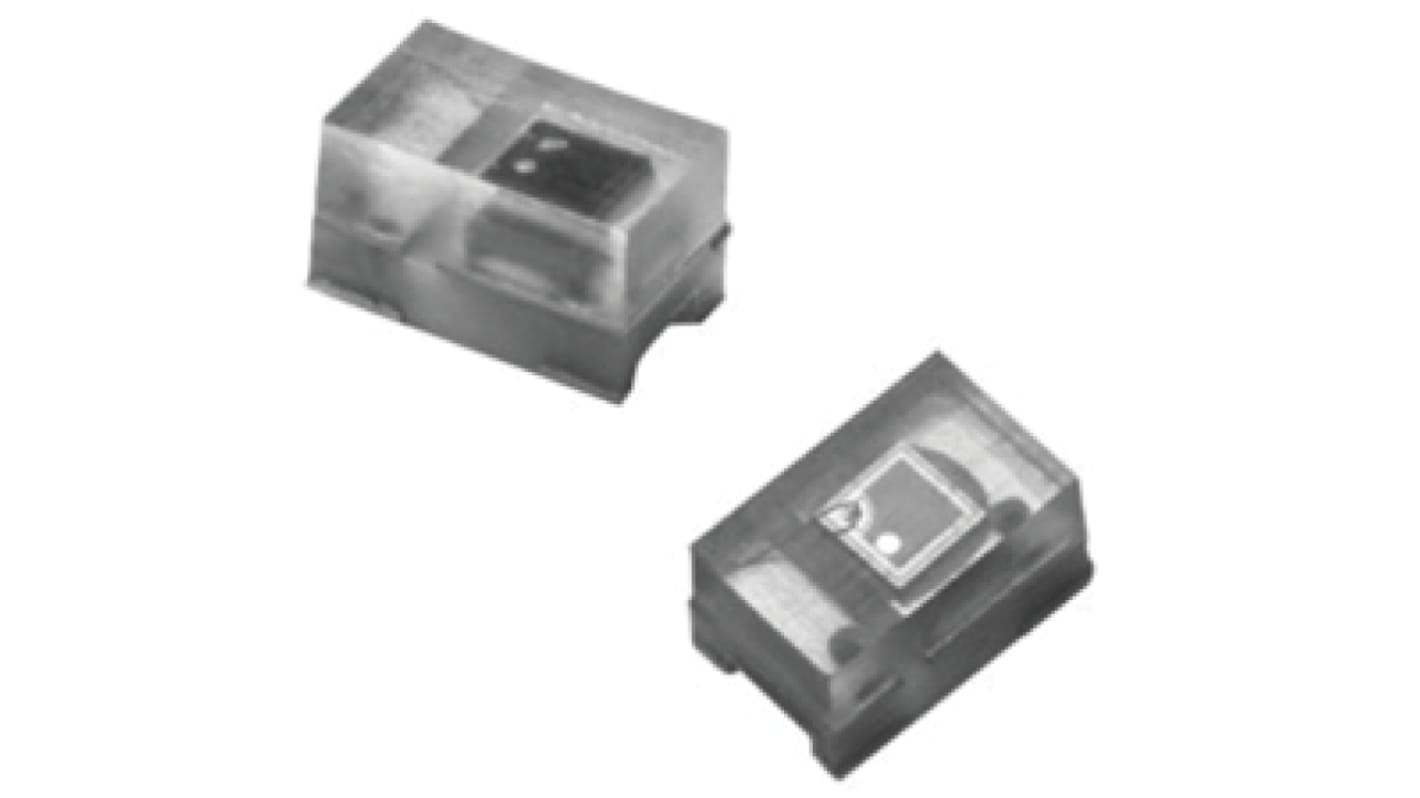 Vishay SMD NPN Fototransistor Sichtbares Licht, 450nm → 610nm / 39μA, 2-Pin