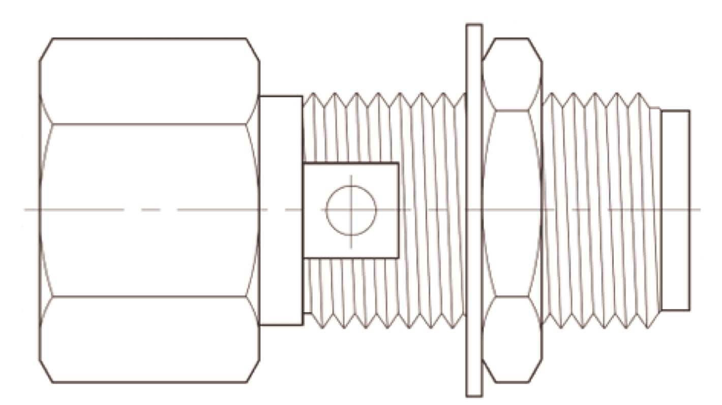 HF Adapter, OSP - SMA, Weiblich - Weiblich, Gerade