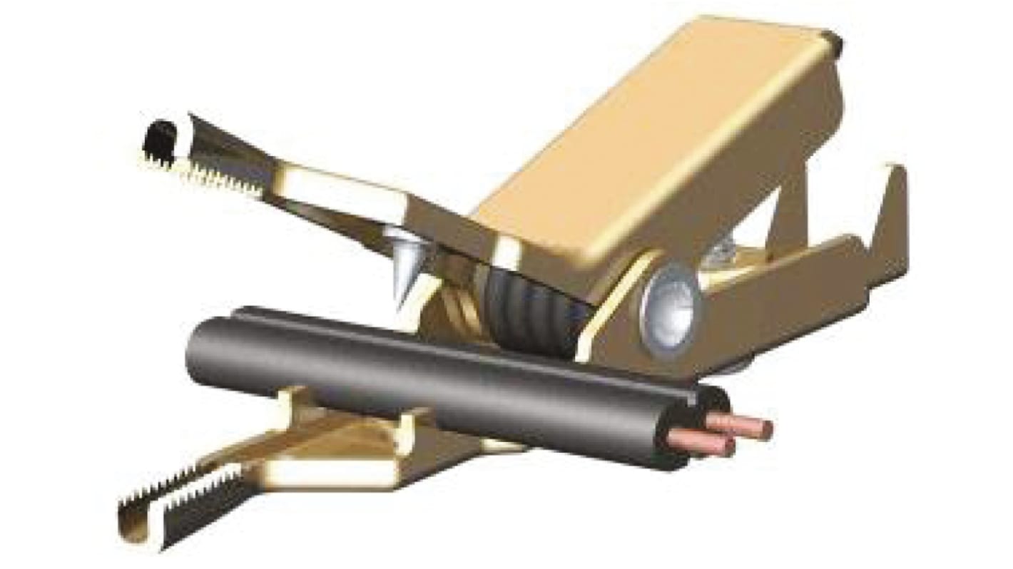 Mueller Electric JP8099 Bed of Nails Test Clip, Nickel Silver Alloy