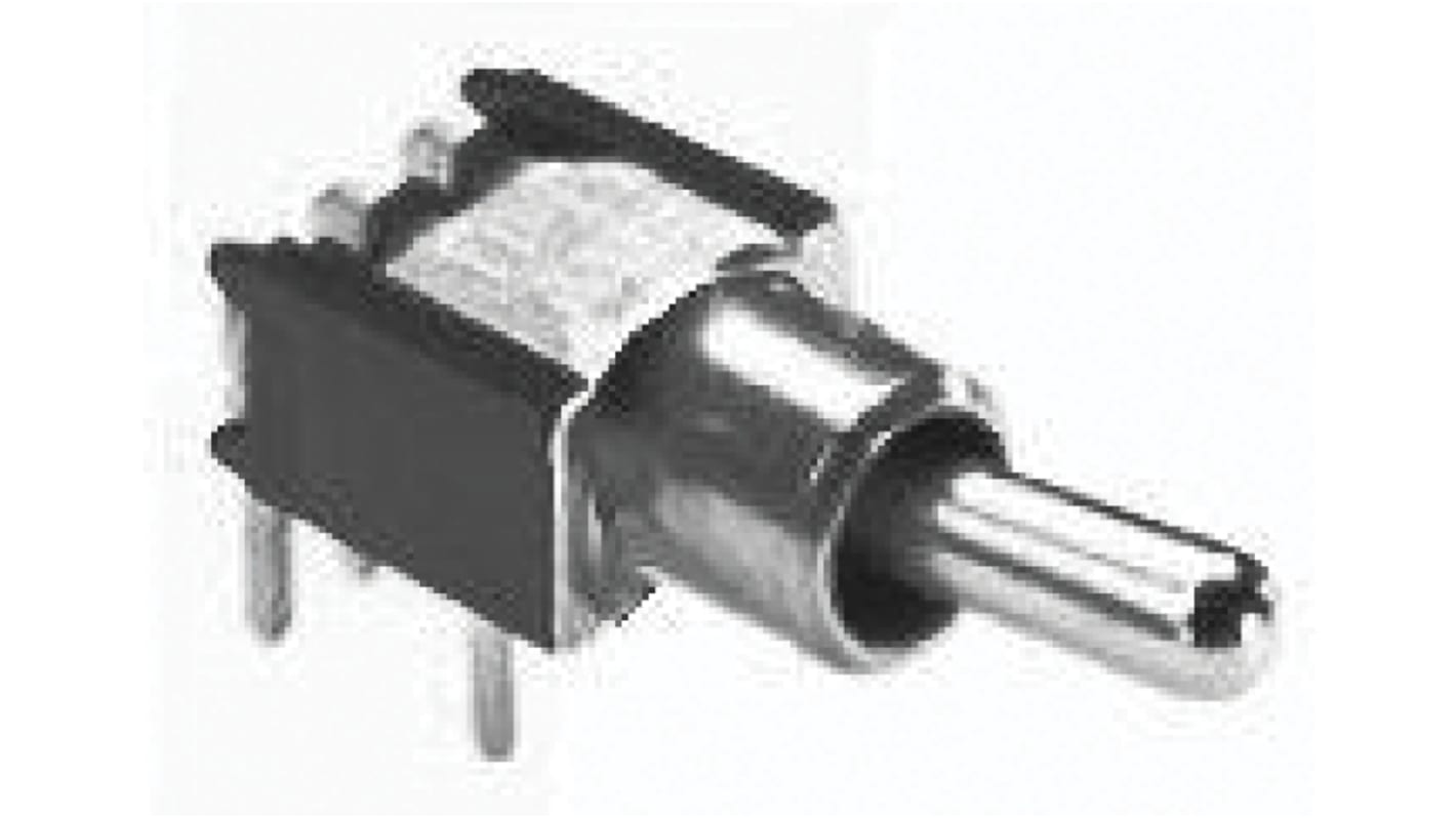TE Connectivity Toggle Switch, Panel Mount, On-On, SPDT, Through Hole Terminal