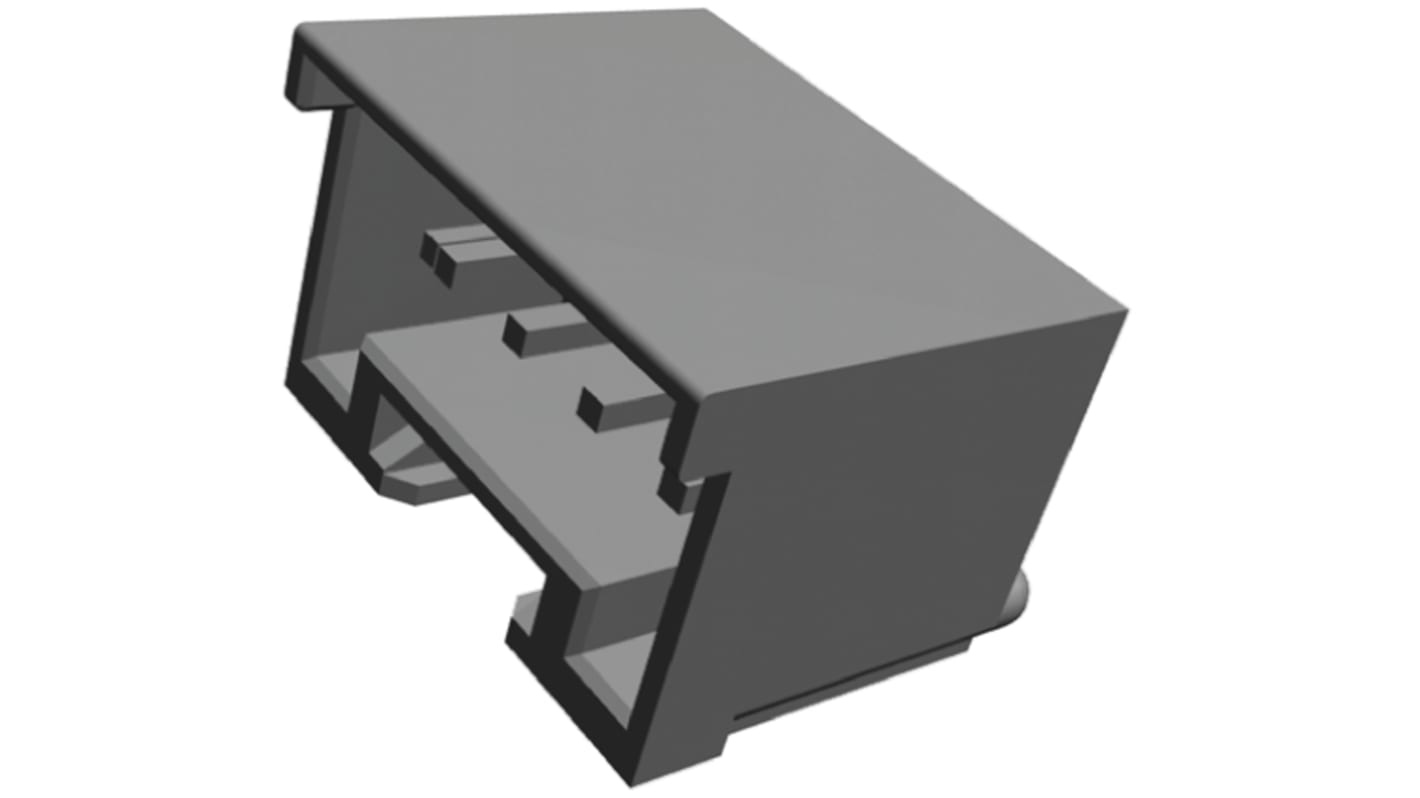 Conector macho para PCB TE Connectivity serie Signal Double Lock de 5 vías, 1 fila, paso 2.5mm, para soldar, Montaje en