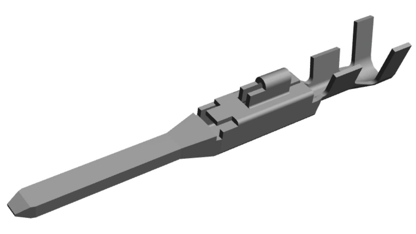 TE Connectivity AMP Universal Power Crimp-Anschlussklemme für AMP-Universal-Netzsteckverbindergehäuse, Stecker, 0.5mm²