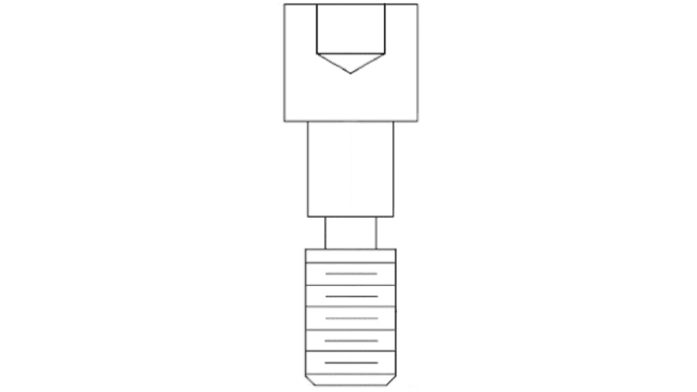 Tornillo de conector - Tornillo de fijación, para uso con Conector Micro-D