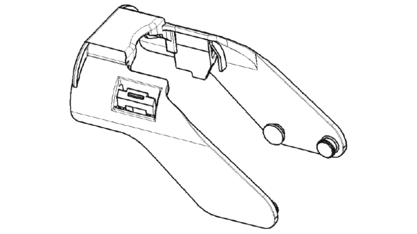 TE Connectivity Housing For Use With 60 Position D-sub Connector