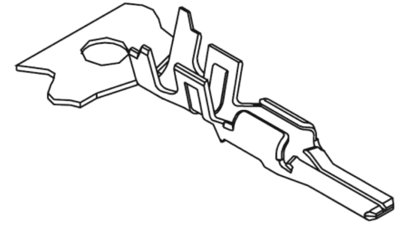 Molex Mizu-P25 Crimp-Anschlussklemme für Mizu-P25-Steckverbindergehäuse, Stecker, 0.3mm² / 0.5mm², Zinn Crimpanschluss