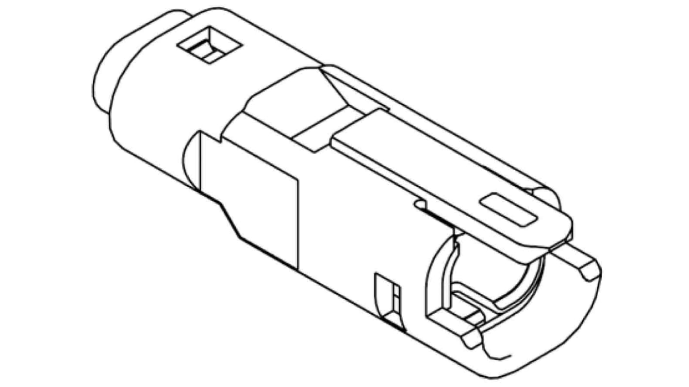 Corpo connettore automotive Molex Maschio, 3 vie, 1 fila, passo 2.5mm