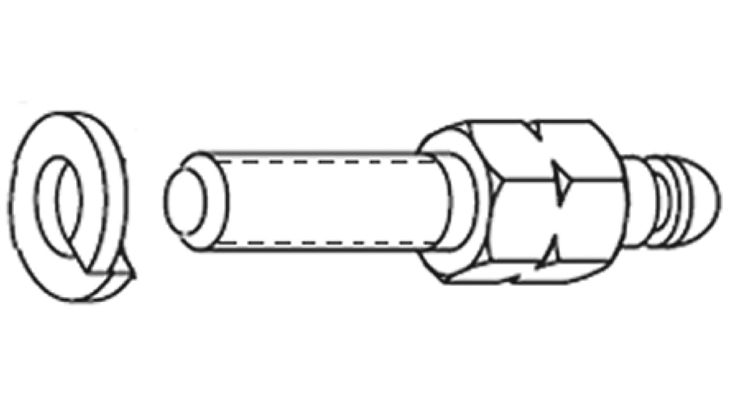 Accesorio para conector D-Sub - Juego de conversión, para uso con Carcasas traseras D-Sub de carril