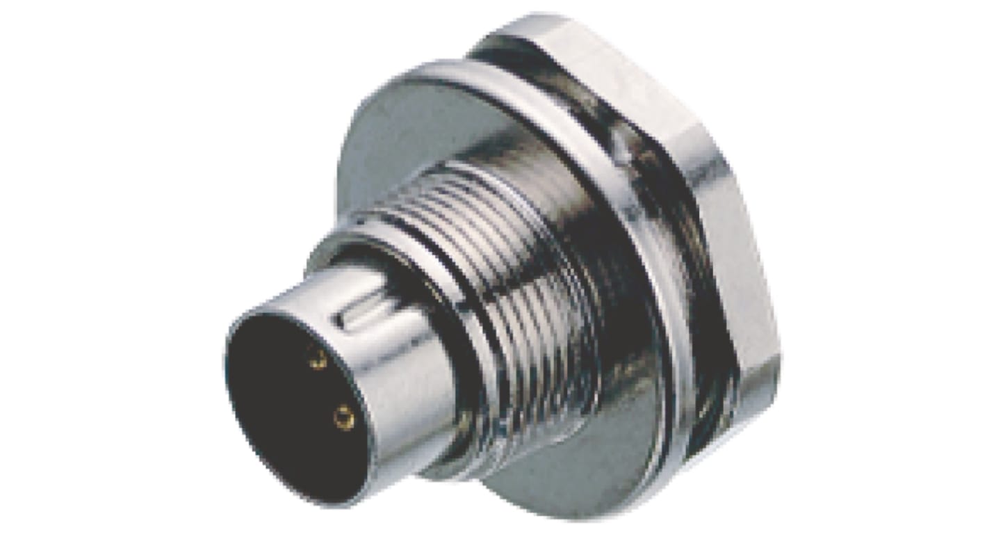 binder Circular Connector, 8 Contacts, Panel Mount, M9 Connector, Socket, Male, IP67, 712 Series