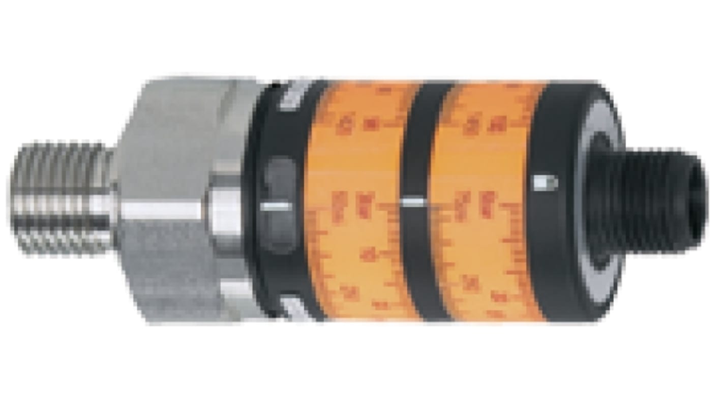 ifm electronic G1/4 Relativ Druckschalter 0bar bis 25bar, 2 Schließer, für Gas, Flüssigkeit