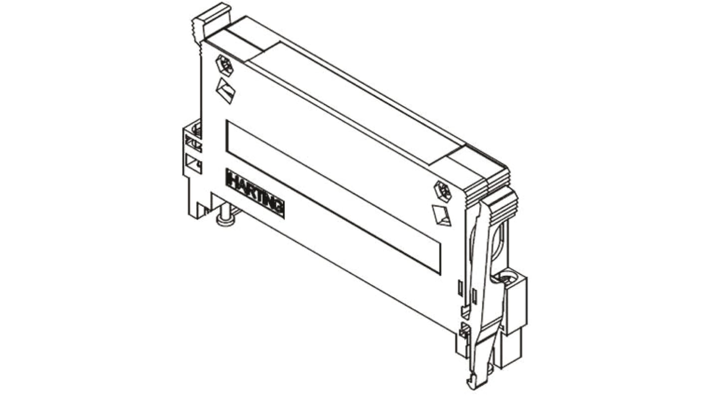 Harting 09 06 Gehäuse für DIN 41612-Steckverbinder