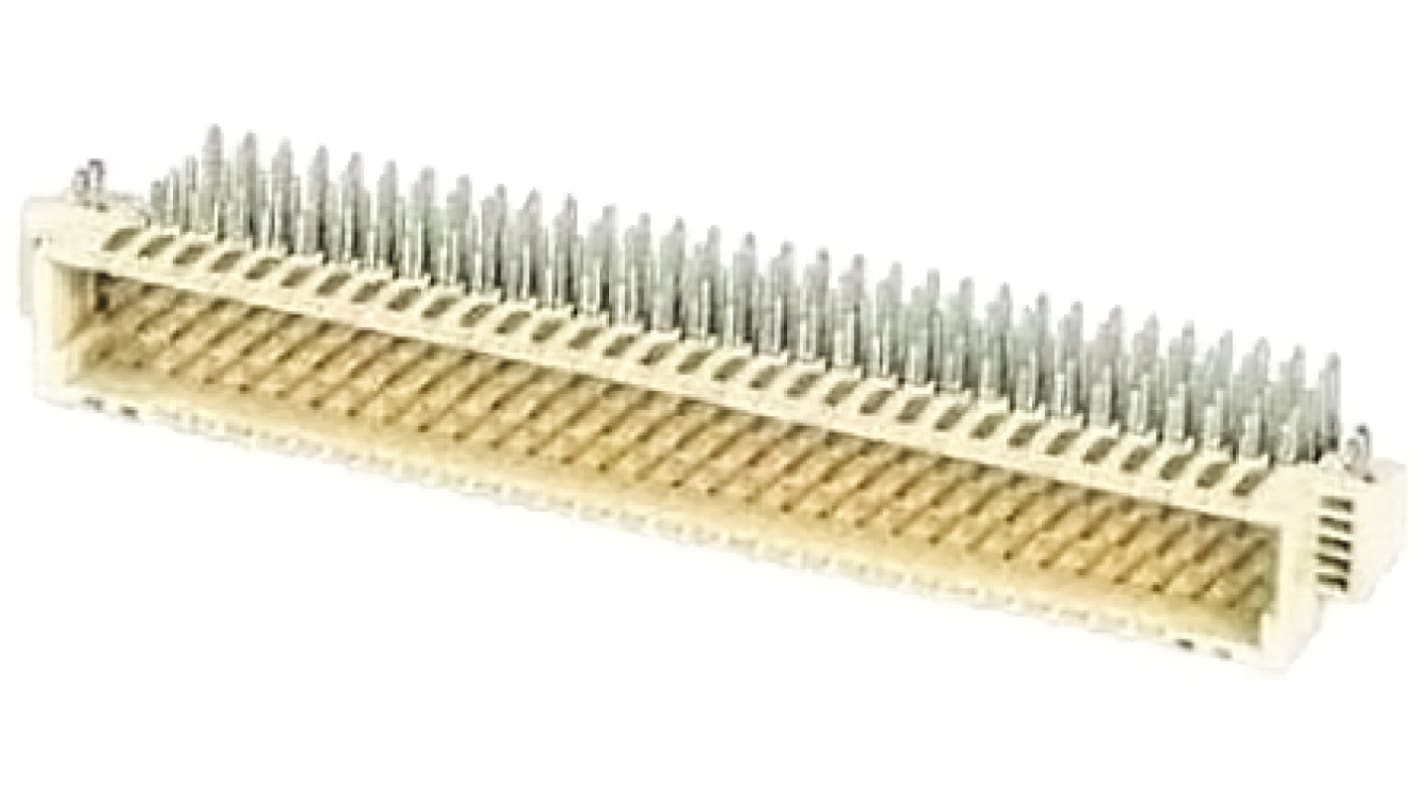 HARTING DIN 41612 csatlakozó har-bus 64 sorozat, távolság: 2.54mm, 160 érintkező, 5 soros, Derékszögű, Férfi, típus: