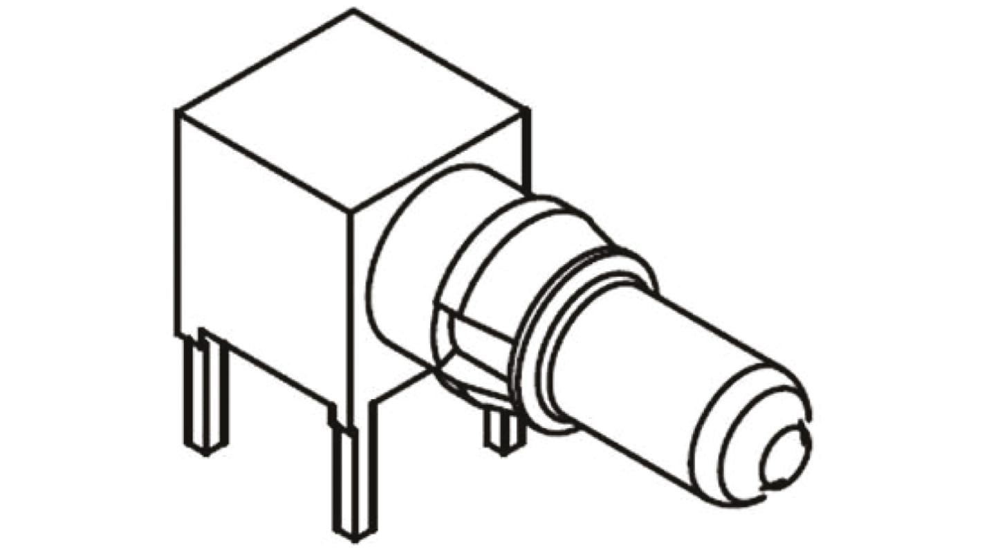 Kontakt konektoru DIN, řada: 09 03, pravoúhlý, Samec, Průchozí otvor, pro použití s: Zástrčný konektor typu M DIN41612,