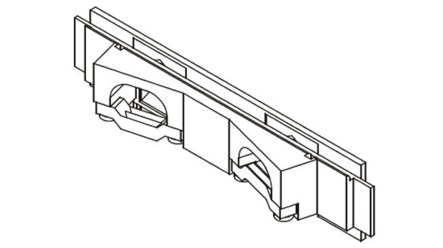 Harting 09 06 Kabeleinsatz für DIN 41612-Steckverbinder