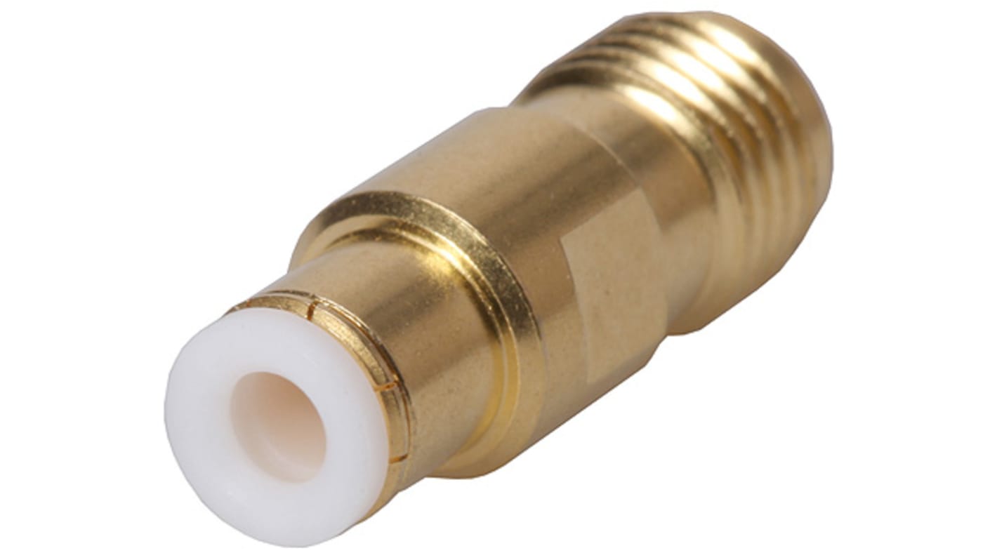 Connecteur RF Huber+Suhner MBX Mâle vers SMA Femelle, Droit, 50Ω 6GHz