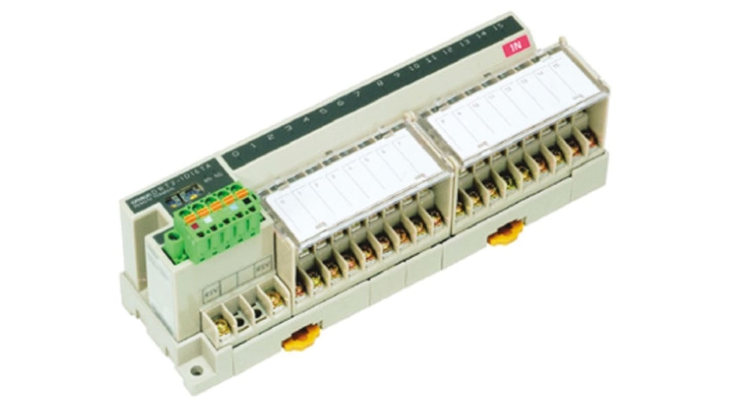 Omron SPS-Erweiterungsmodul für Serie DRT2, 16 x PNP IN, 180 x 54 x 83 mm