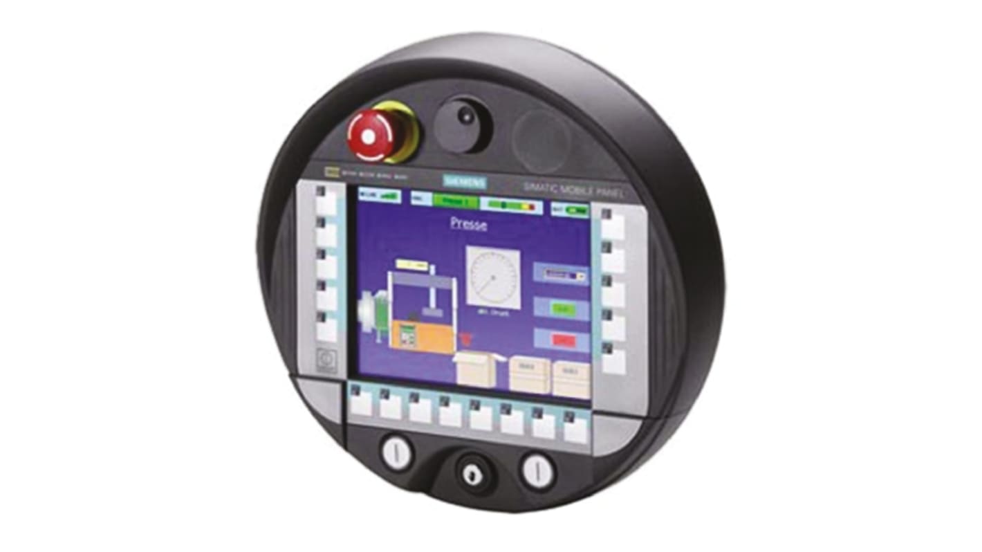 Pantalla táctil HMI Siemens Serie 270 de 7,5", TFT, Color, 640 x 480pixels, conectividad Ethernet (RJ45), RS422, RS485,