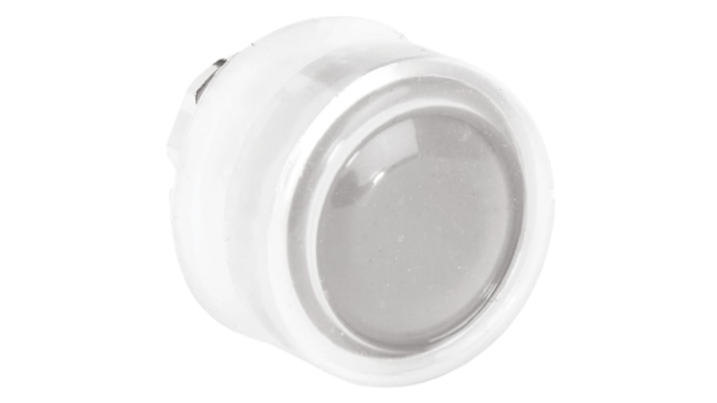 Schneider Electric Harmony XB4 Series White Spring Return Push Button Head, 22mm Cutout, IP66, IP67, IP69K