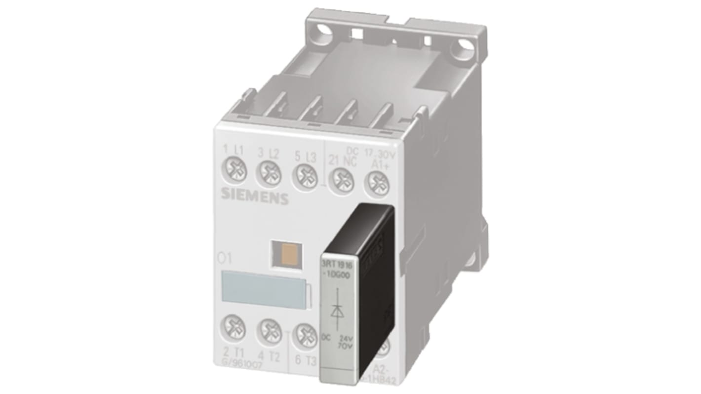 3RT19161JK00 Siemens Sirius Classic Contactor Varistor for use with