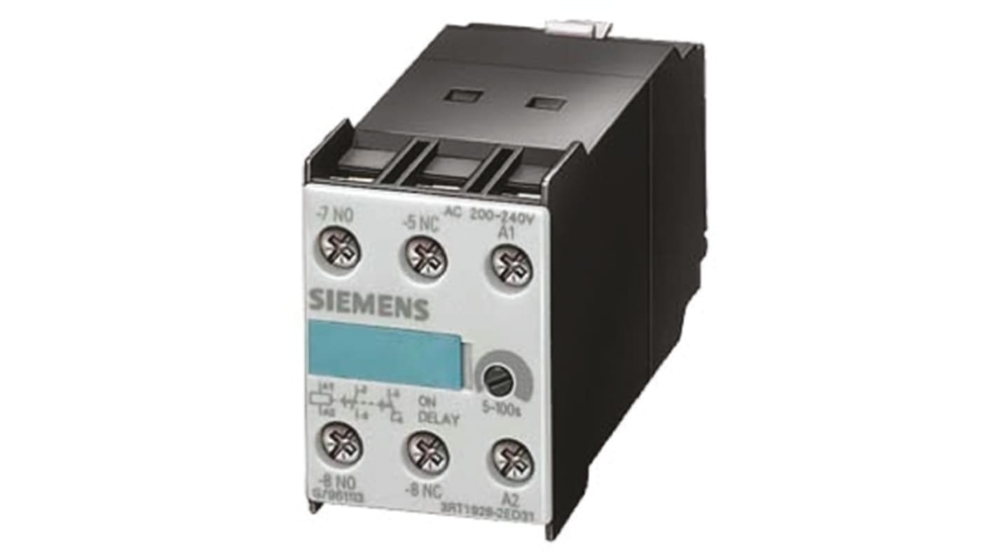 Siemens Auxiliary Contact, 2 Contact, 1NC + 1NO, SIRIUS