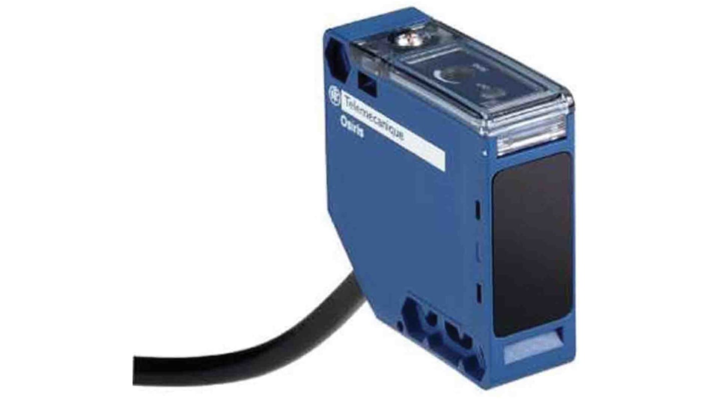 Telemecanique Sensors Diffuse Photoelectric Sensor, Compact Sensor, 1 m Detection Range