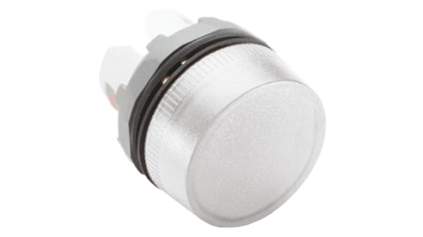 ABB Clear Pilot Light Head, 22mm Cutout ABB Modular Series