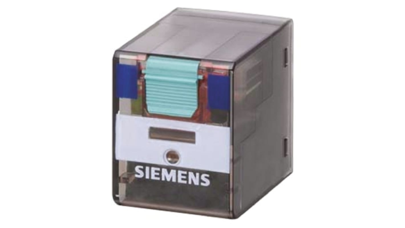 Siemens Plug In Power Relay, 115V ac Coil, 6A Switching Current, 4PDT