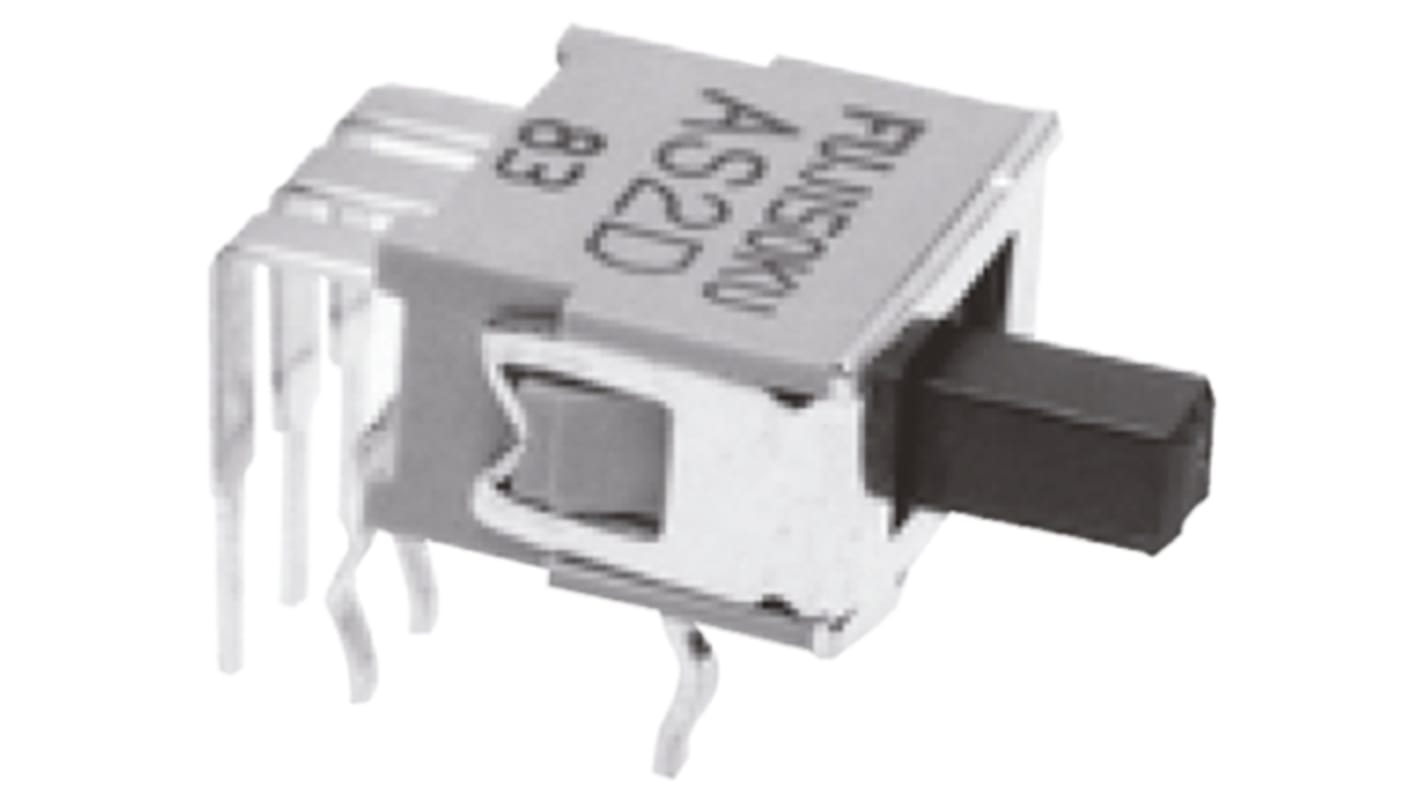 Nidec Components Through Hole Slide Switch DPDT Latching 50 mA Side