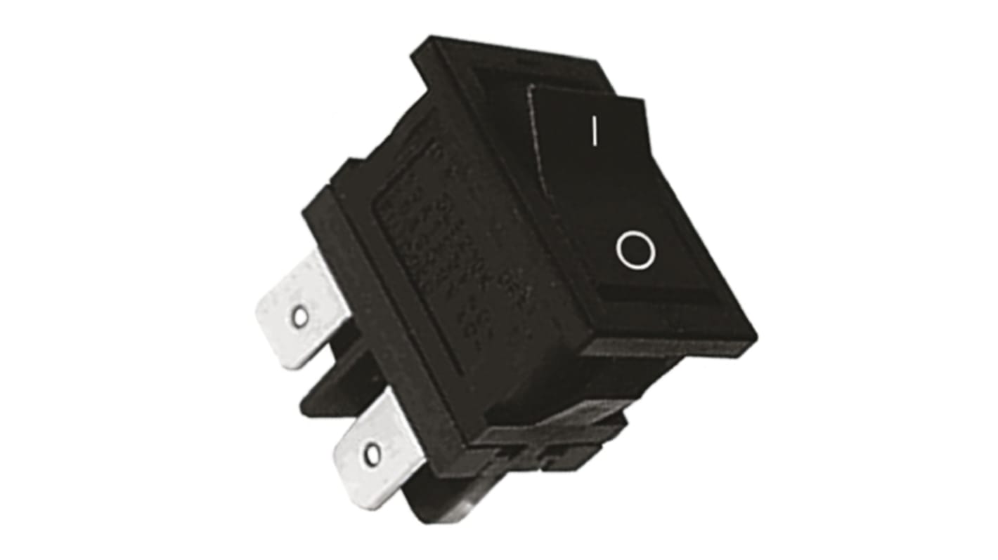 Copal Electronics DPST, On-Off Rocker Switch Panel