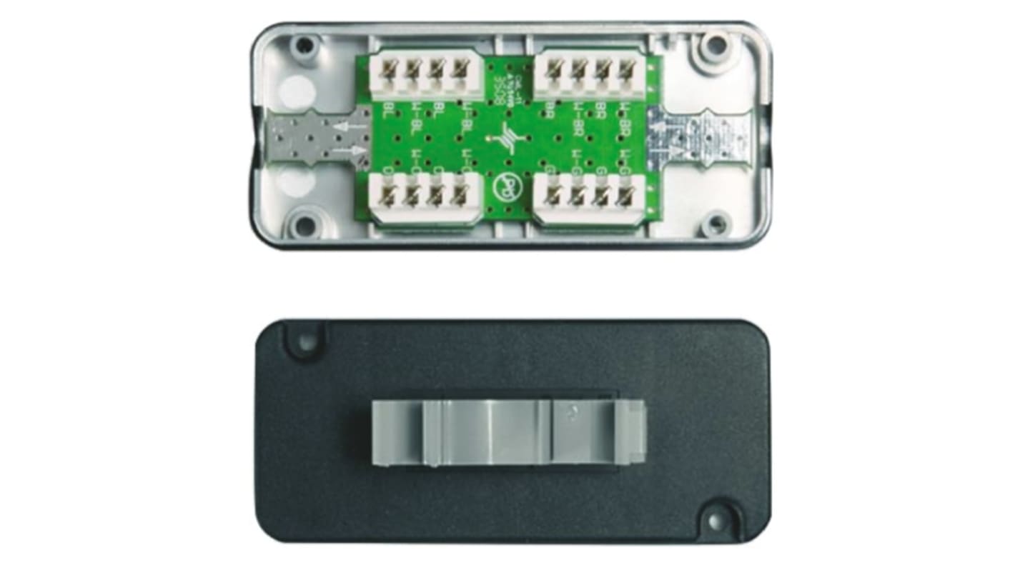 Módulo de conector RJ Telegartner, Cat7, , 1 puerto puertos, STP, UTP