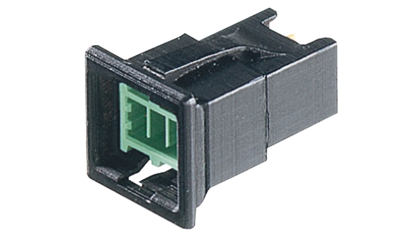 Conector de iluminación Macho BST14i, 2 Polos, Montaje en Panel, 50 V, 3A, IP20