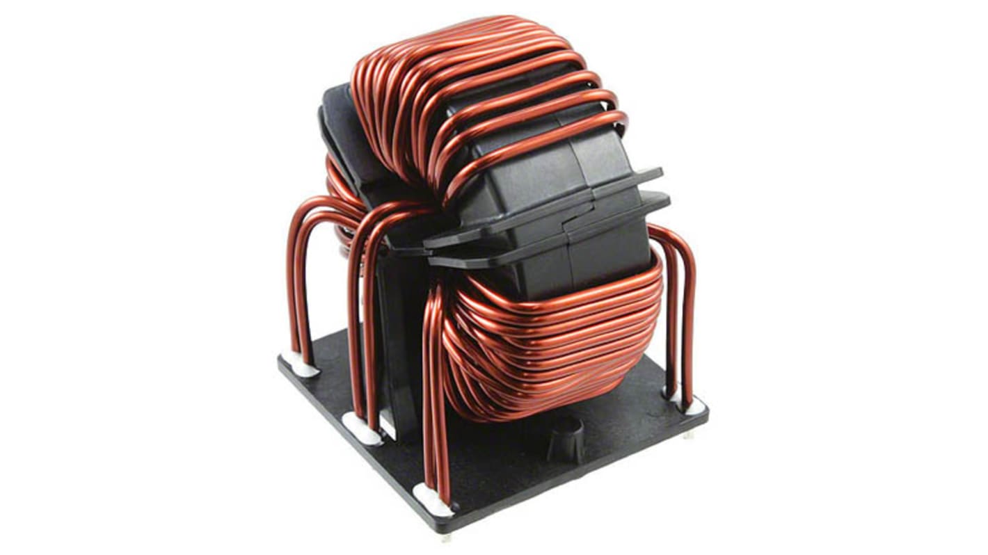 Inductor compensado de corriente Schaffner, 830 μH -30 → +50%, SRF máxima:400Hz, Idc:3.6A, Rdc:2.3mΩ, 600.1000 V