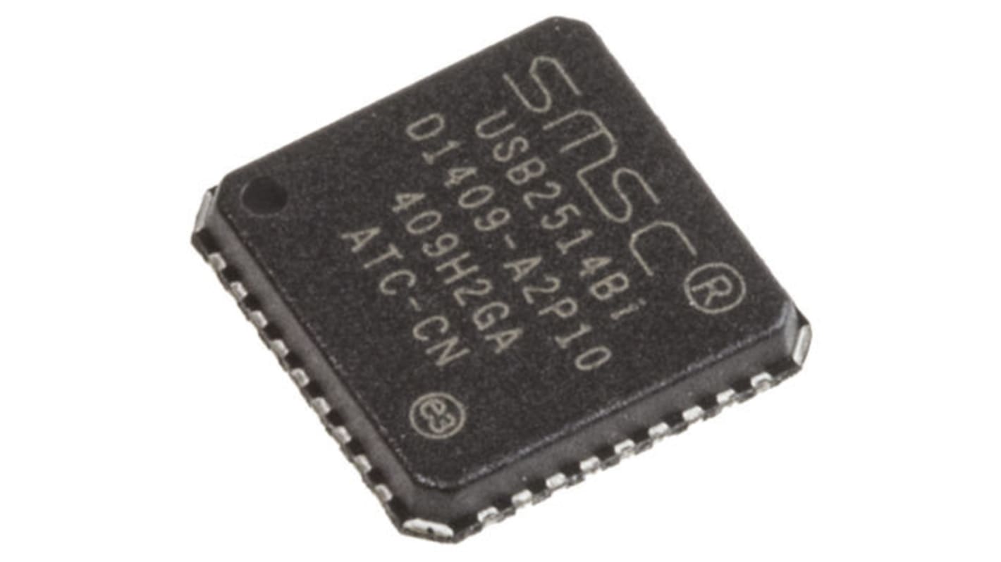 Microchip USB-Controller, 480Mbit/s Transceiver-IC USB 2.0 Single 36-Pin (3,3 V), QFN