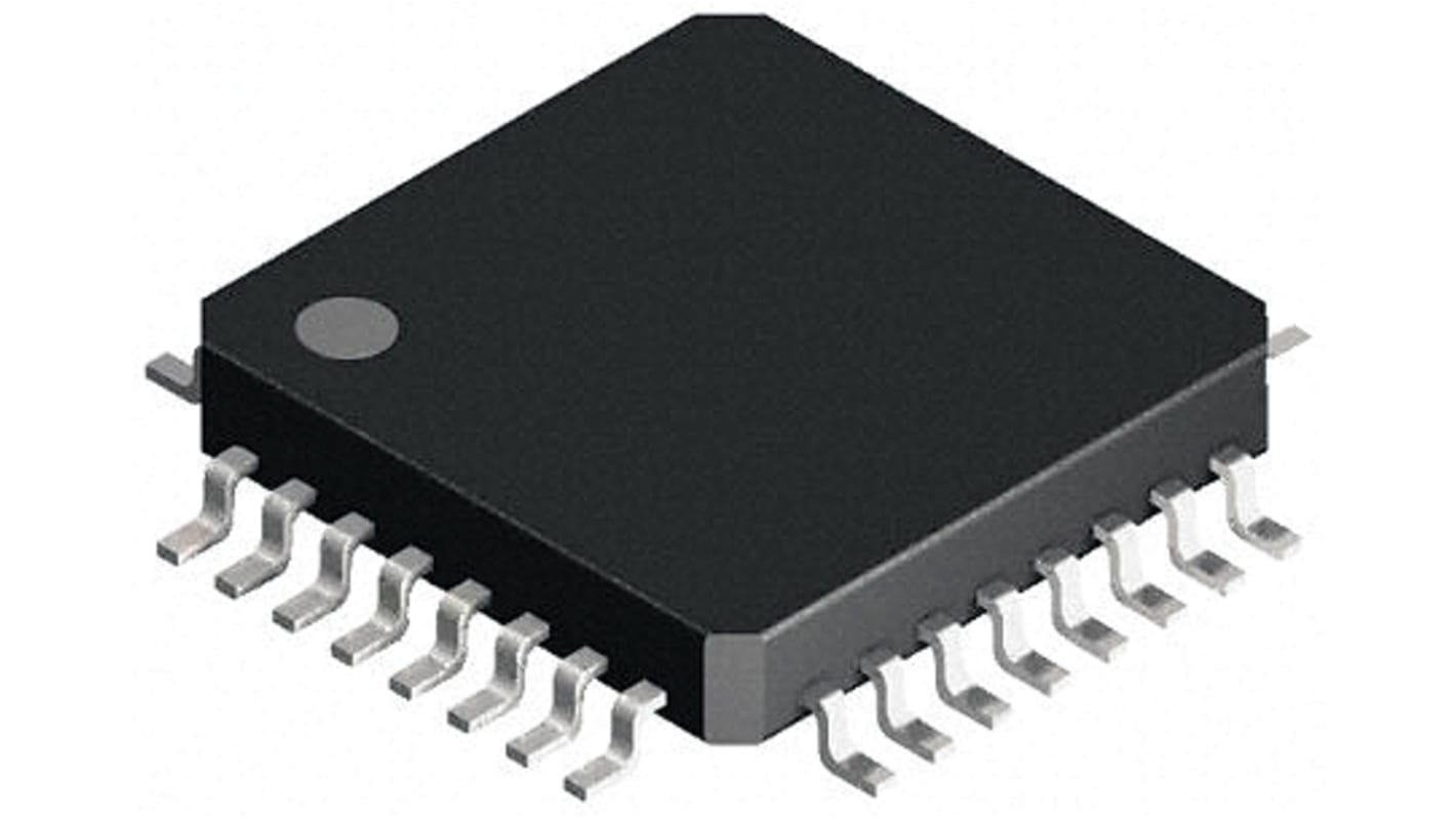 ADS1292RIPBS, Analog frontmodul IC, 2 Kanaler 24 bit-, 8ksps SPI, 32 ben, TQFP