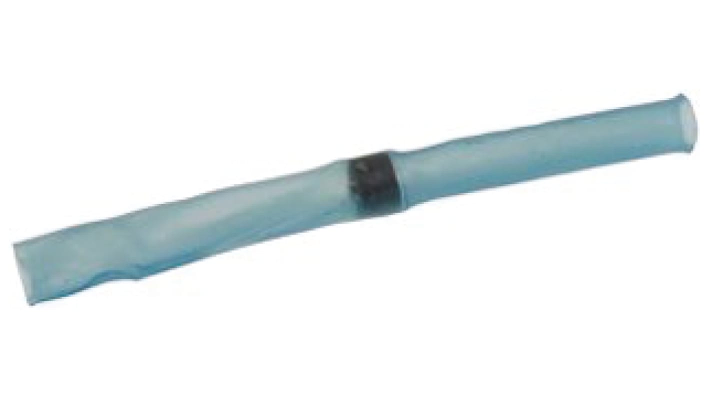 TE Connectivity Blue PVDF Solder Sleeve 27.6mm Length Maximum of 2.54mm Cable Diameter