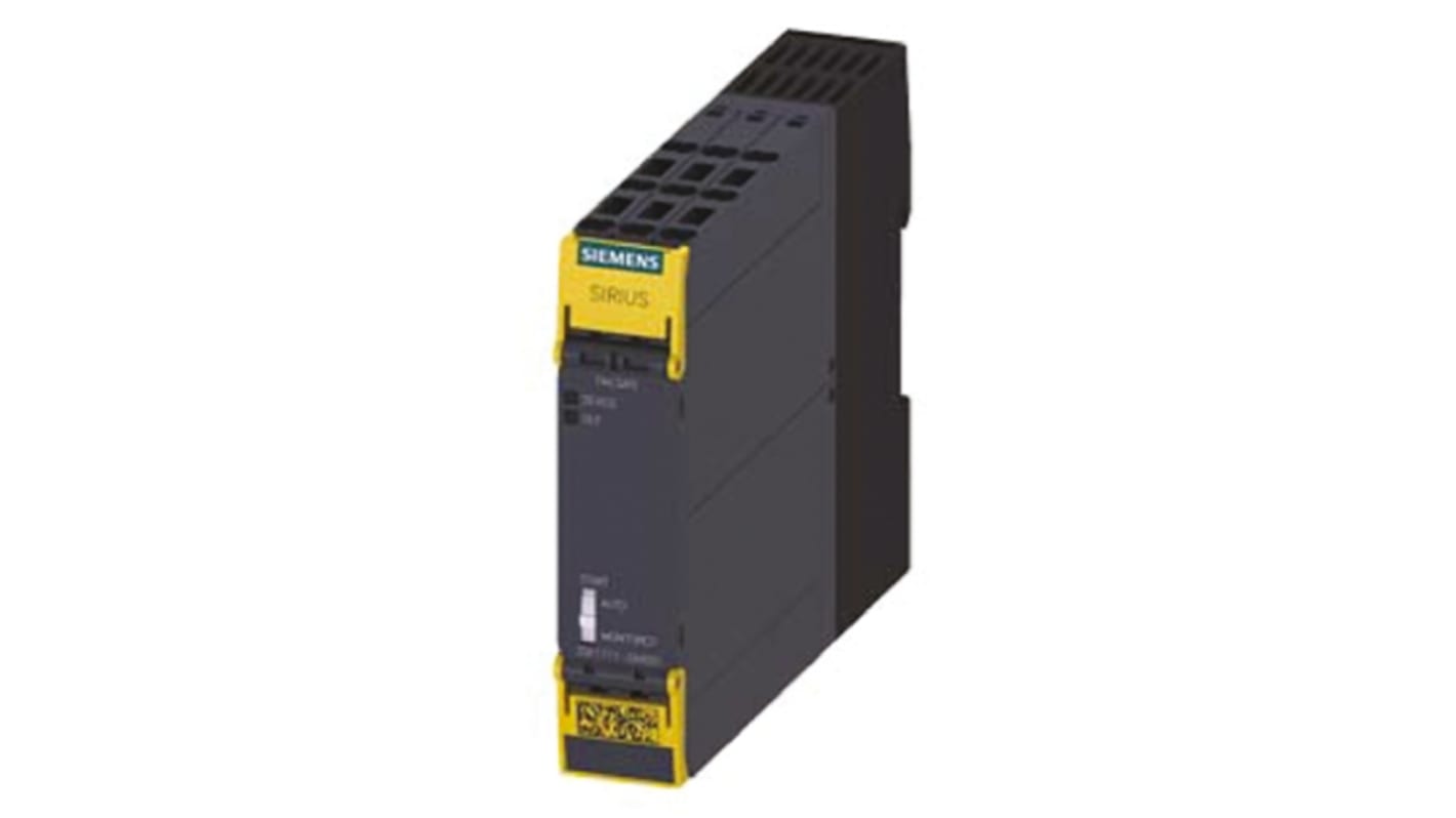 Siemens Single-Channel Safety Relay, 110 → 240V ac/dc, 4 Safety Contacts