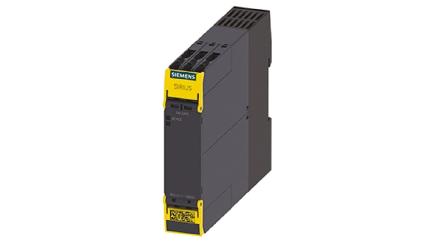 Siemens 3SK1 Series Output Module, 0 Inputs, 6 Outputs, 110 → 240 V ac/dc, 4NO/1NC