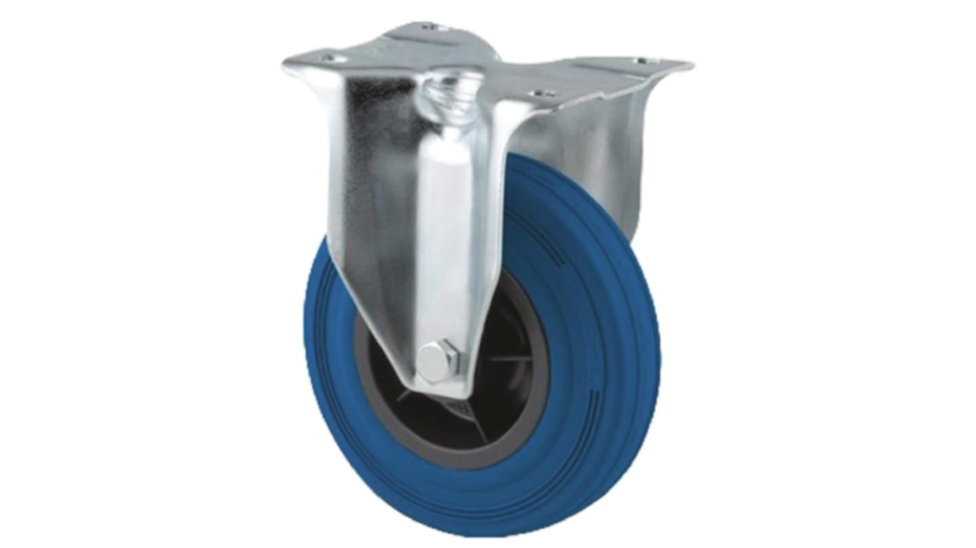 Tente Fixed Castor Wheel, 70kg Capacity, 80mm Wheel