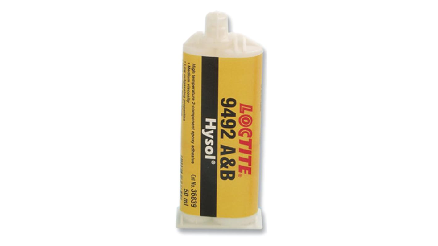 Adhesivo Loctite EA 9492 de color Blanco, Cartucho doble de 50 ml, curado en 75 min