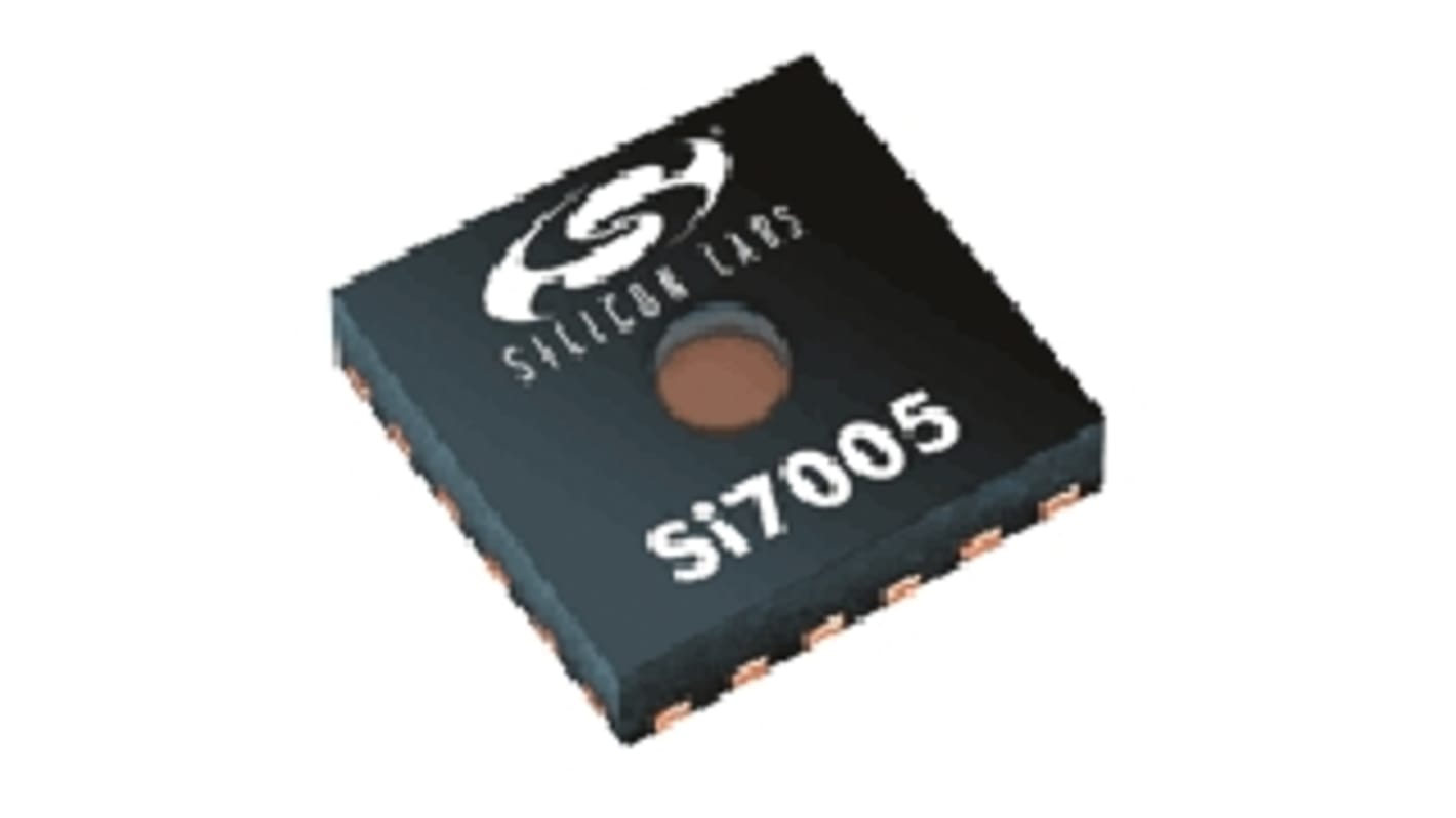 Silicon Labs Temperature & Humidity Sensor, Surface Mount, Serial-I2C, ±1 °C, ±4.5 %RH, 24 Pins